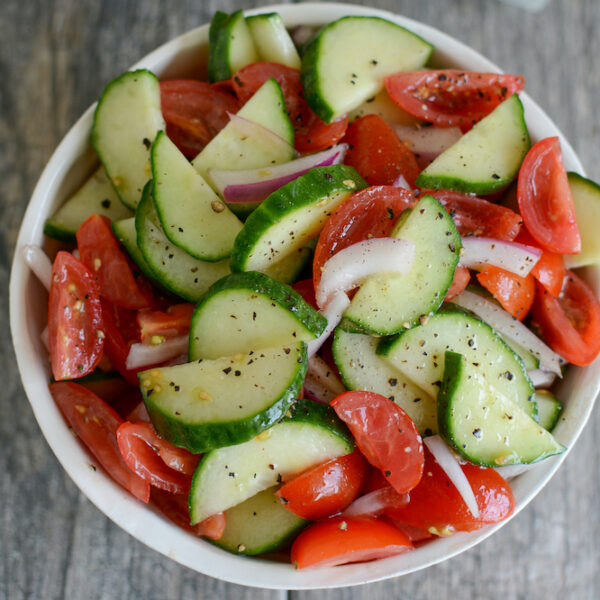 cucumber tomato salad 1