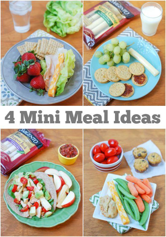 4 Mini Meal Ideas that will fill you up but not weigh you down!