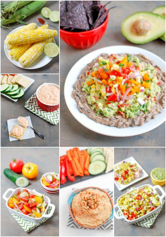 Healthy appetizer and side dish recipes