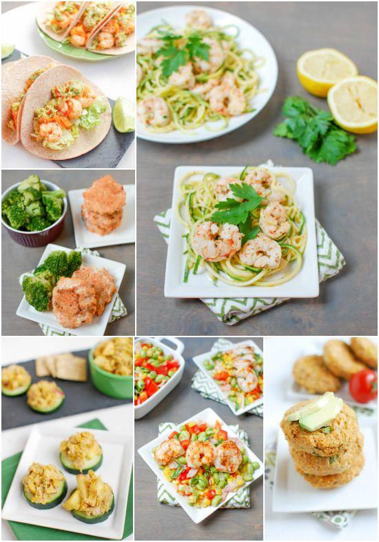Healthy tuna and shrimp recipes