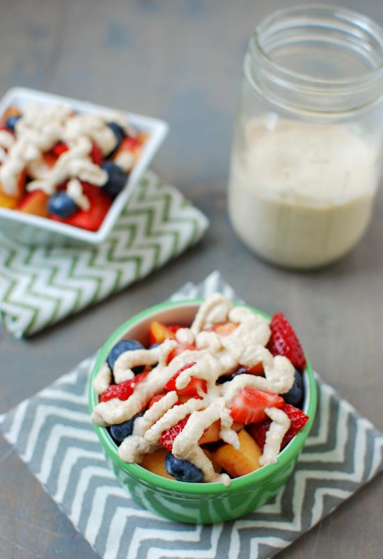 This recipe for Lemon Cashew Cream is so simple and flavorful you'd never guess it's vegan. Pair it with fresh berries or use it to make a no-bake tart for dessert!