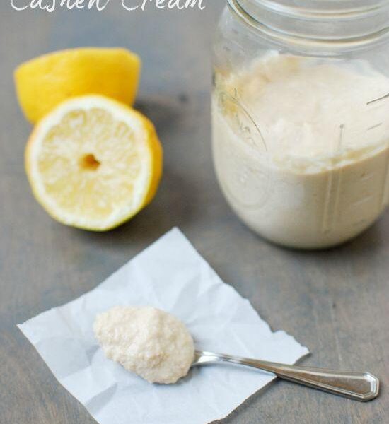 This recipe for Lemon Cashew Cream is so simple and flavorful you'd never guess it's vegan. Pair it with fresh berries or use it to make a no-bake tart for dessert!