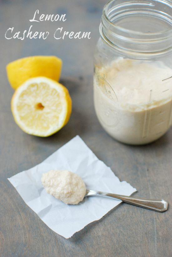 This recipe for Lemon Cashew Cream is so simple and flavorful you'd never guess it's vegan. Pair it with fresh berries or use it to make a no-bake tart for dessert!