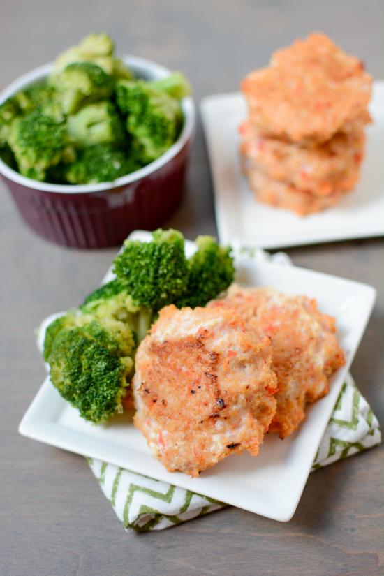 These Baked Shrimp Cakes are cooked straight from frozen. Prep them ahead of time to stock your freezer and enjoy an easy dinner during a busy week. 