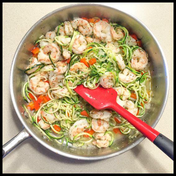 Paleo Shrimp Scampi