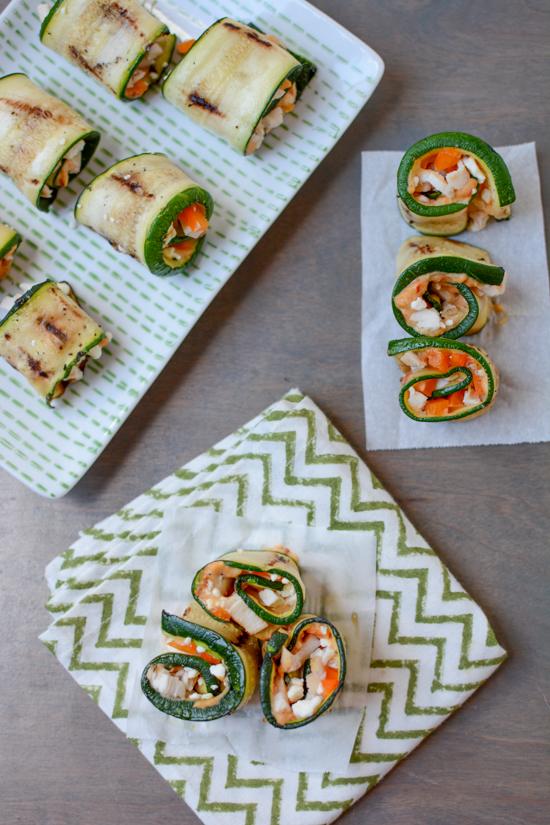 Another way to enjoy zucchini. These Grilled Zucchini Roll-ups are an easy appetizer or snack idea and the filling is totally customizable!