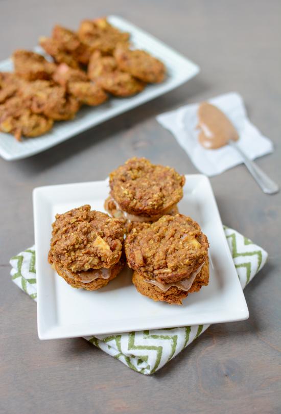 These Pumpkin Apple Baked Mini Pancakes are kid-friendly with no added sugar and are perfect for a fall breakfast or lunch!