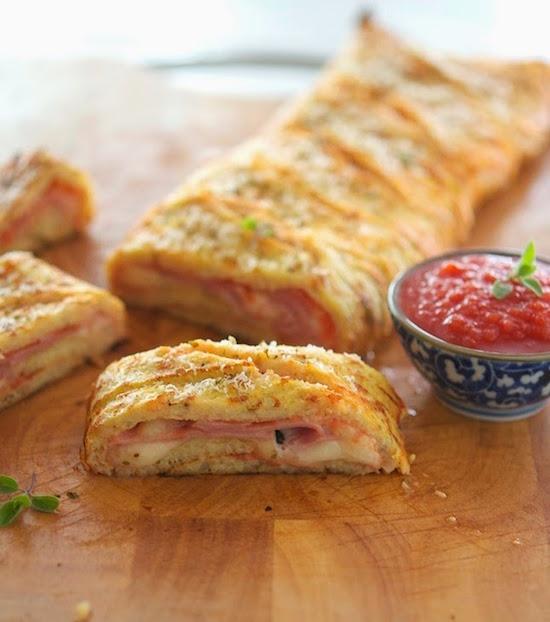 Cauliflower Crust Stromboli