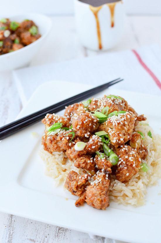 General Tso's Cauliflower