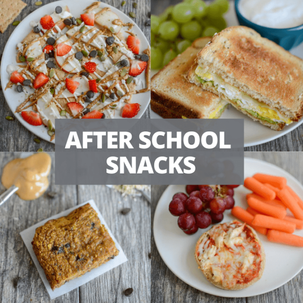 After school snacks for kids