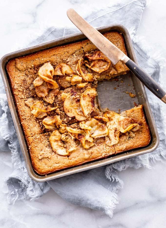 almond flour apple cake