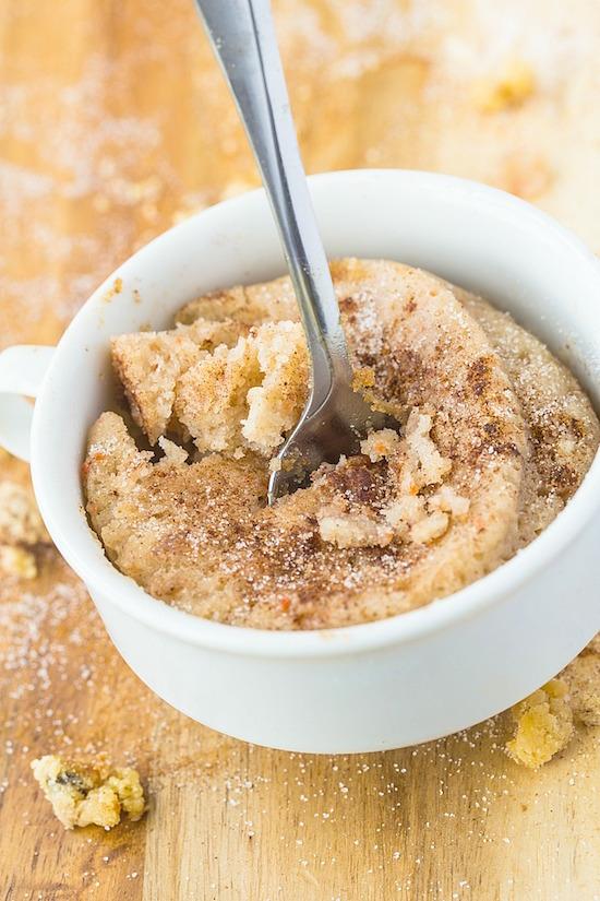 One Minute Apple Cinnamon Muffin