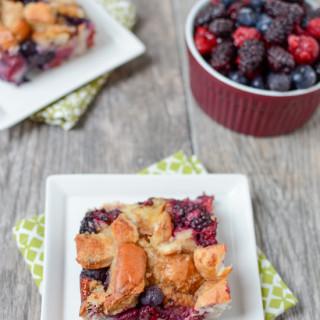 This Dinner Roll French Toast Bake is the perfect recipe to use up leftover dinner rolls after a holiday meal. Prep the night before, let it sit in the fridge overnight and enjoy it for breakfast in the morning.