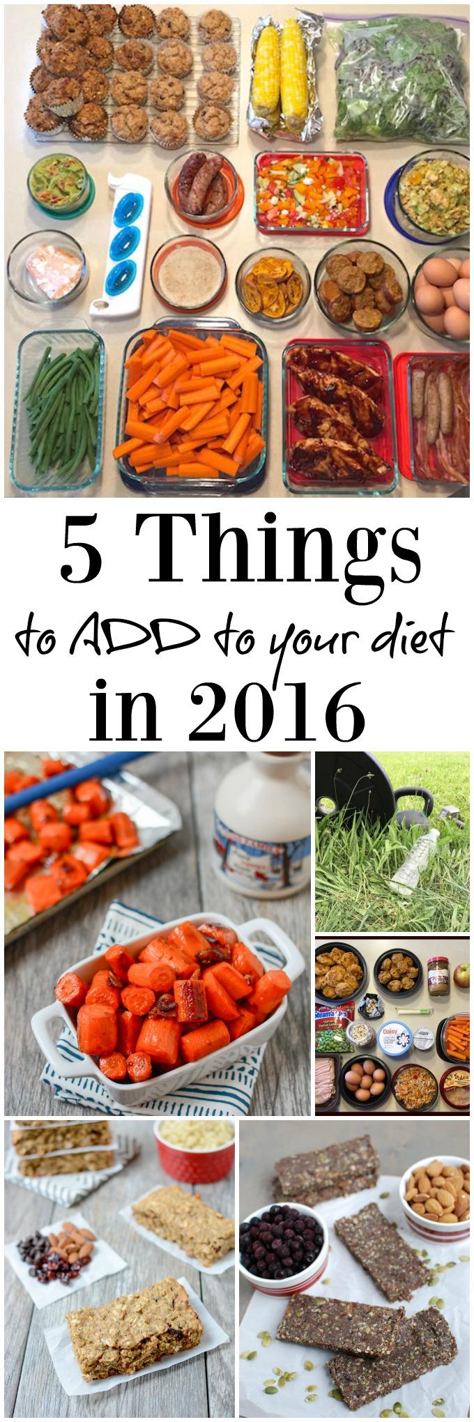 5 Things To Add To Your Diet in 2016