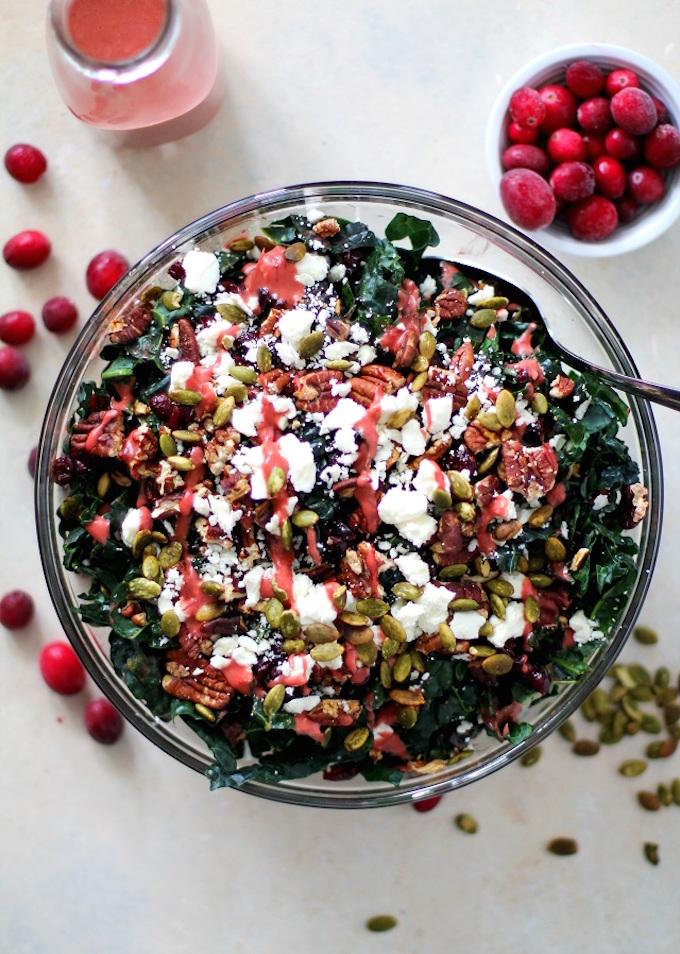 Cranberry Kale Salad