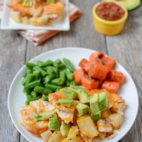 This recipe for Slow Cooker Cheesy Chicken and Potatoes is a perfect weeknight dinner. Let the crockpot do all the work and enjoy a flavorful meal after a busy day.