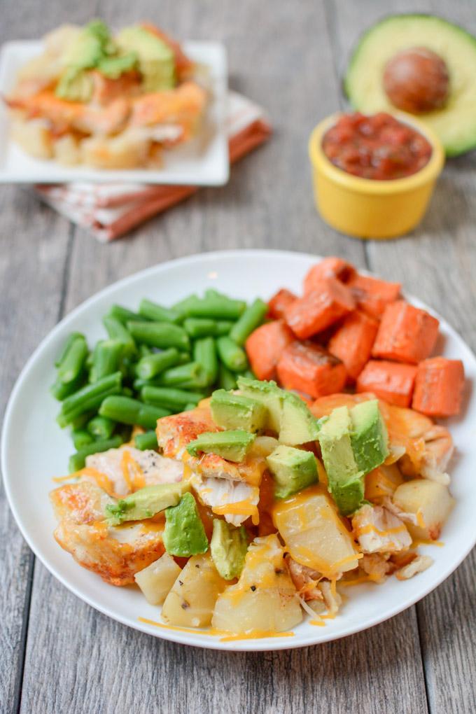 This recipe for Slow Cooker Cheesy Chicken and Potatoes is a perfect weeknight dinner. Let the crockpot do all the work and enjoy a flavorful meal after a busy day.