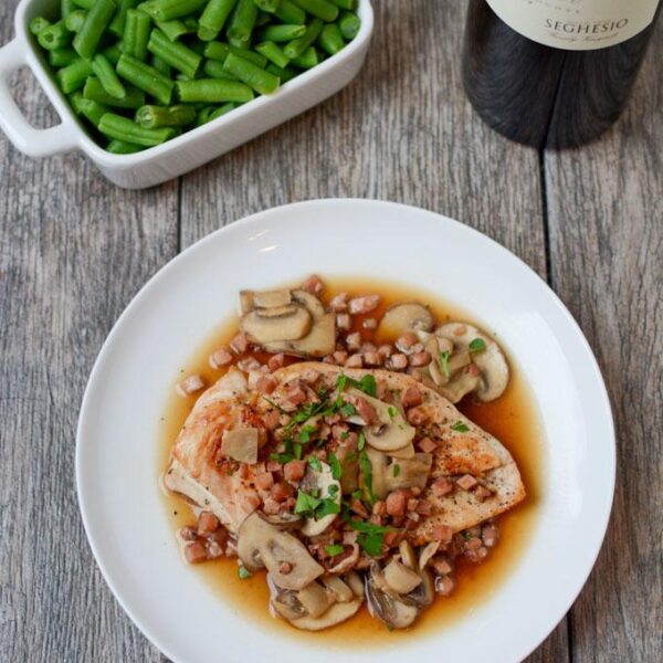 This recipe for Gluten-Free Chicken Marsala is quick, easy and full of flavor. Simple enough for a weeknight dinner or fancy enough for date night in!
