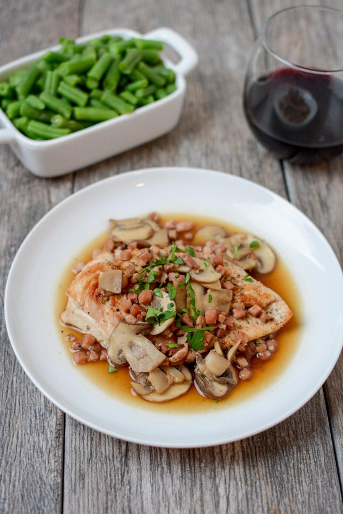 This recipe for Gluten-Free Chicken Marsala is quick, easy and full of flavor. Simple enough for a weeknight dinner or fancy enough for date night in!