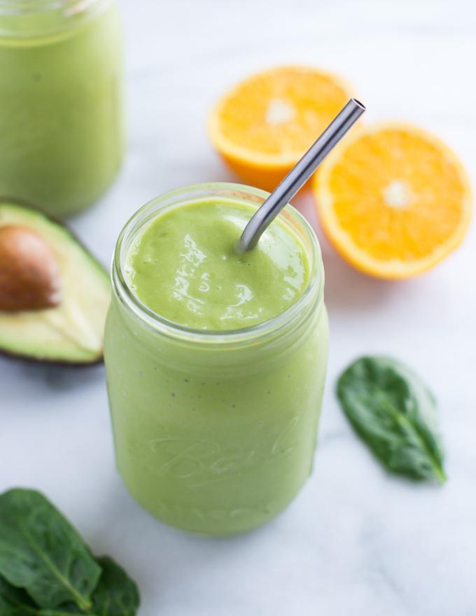 Orange Avocado Smoothie