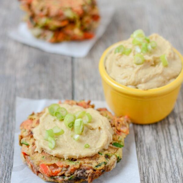 This recipe for Savory Vegetable Pancakes is an easy, kid-friendly way to add more vegetables to lunch or dinner!