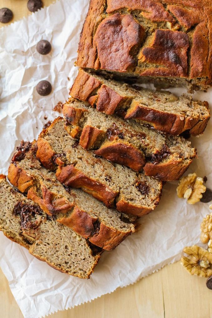 Grain-Free Chocolate Chip Banana Bread