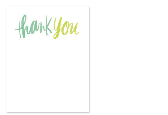 thank you notes