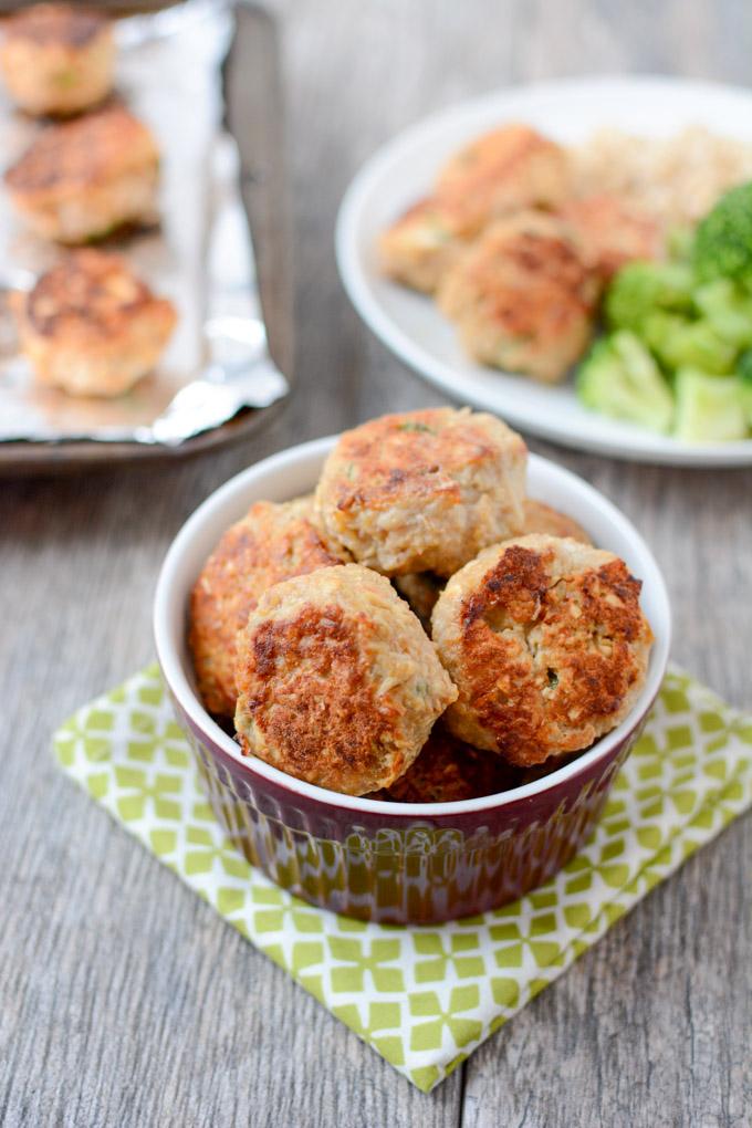 These gluten-free Thai Chicken Meatballs are bursting with fresh Asian flavors and are perfect for a quick, easy lunch or dinner. Make a batch during your next food prep session and enjoy them warm or cold!