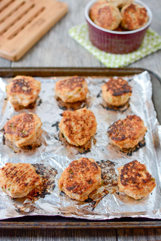 These gluten-free Thai Chicken Meatballs are bursting with fresh Asian flavors and are perfect for a quick, easy lunch or dinner. Make a batch during your next food prep session and enjoy them warm or cold!