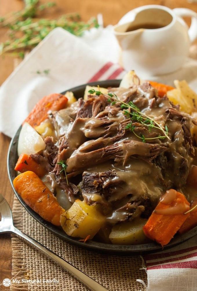 Easy Crockpot Pot Roast