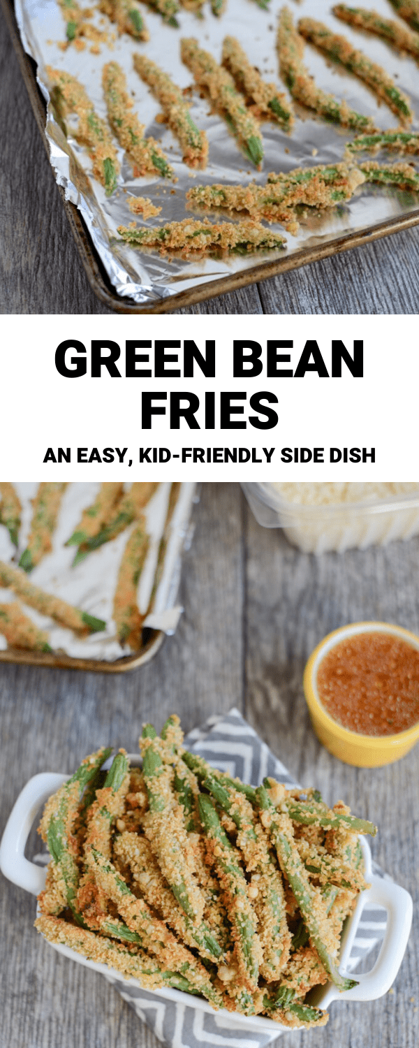 These Green Bean Fries are an easy, kid-friendly snack or dinner side dish. 