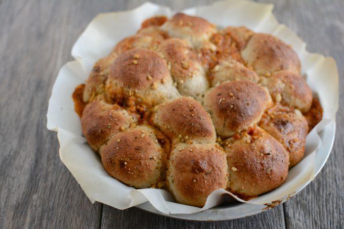 This recipe for Pesto Chicken Pizza Rolls is a fun way to change things up from traditional pizza. Serve them warm or cold for lunch or for an easy appetizer. They're easy to make and kid-friendly as well!