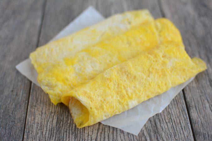 Easy Egg Wraps for BreakfastLunch AND Dinner!