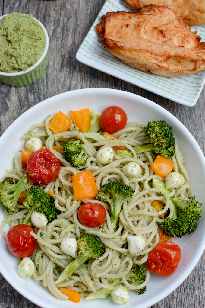 Broccoli Pesto Pasta 9 broccoli pesto pasta with chicken