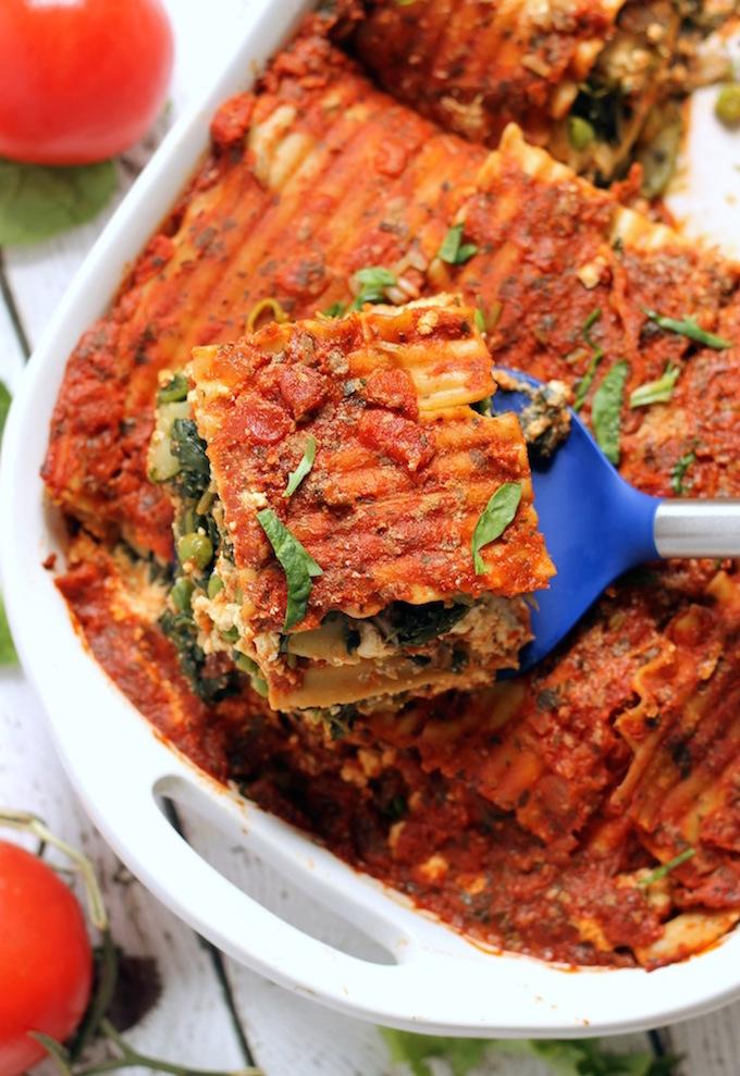 Easy Vegan Lasagna