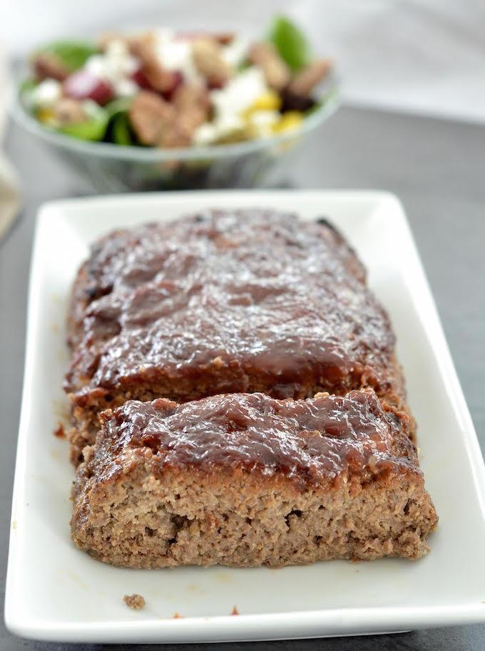 This Gluten-Free Paleo Meatloaf recipe is the perfect family dinner. Make it ahead of time and reheat on a busy night. 