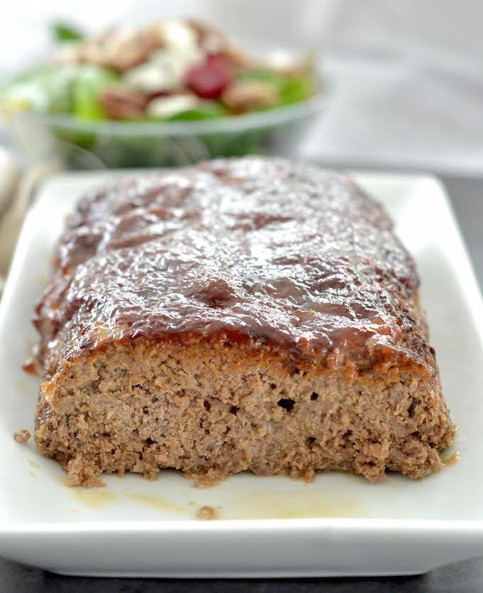 This Gluten-Free Paleo Meatloaf recipe is the perfect family dinner. Make it ahead of time and reheat on a busy night. 