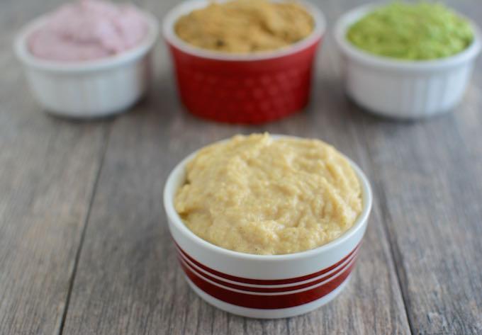 These 4 kid-friendly dips are easy to make and perfect for dipping everything from meat to vegetables at dinner or even eating with a spoon for a healthy snack! 