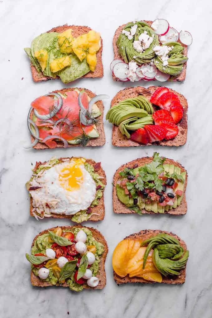 Sweet and Savory Avocado Toast