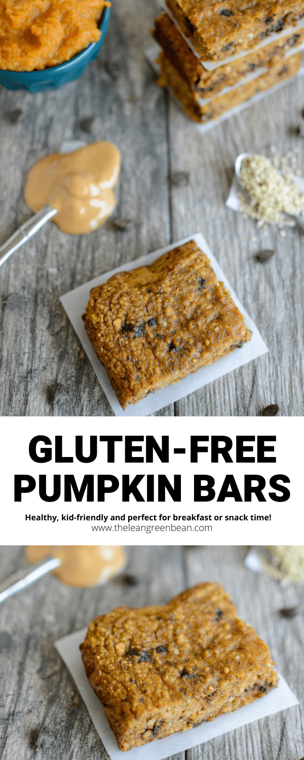 This recipe for Gluten-Free Pumpkin Yogurt Bars makes a quick, healthy breakfast or snack. They're kid-friendly and you can customize with your favorite mix-ins!.