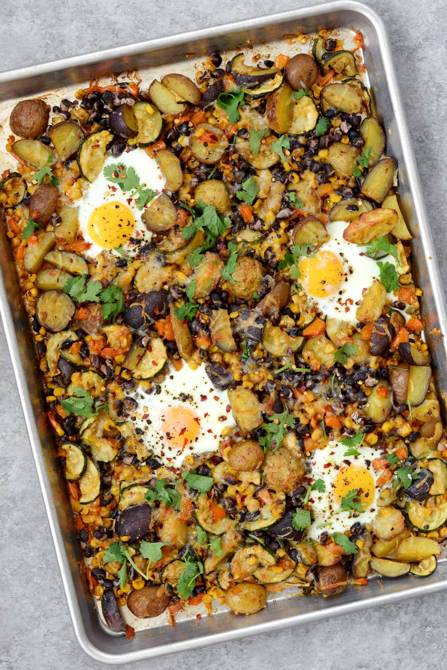 sheet pan breakfast hash