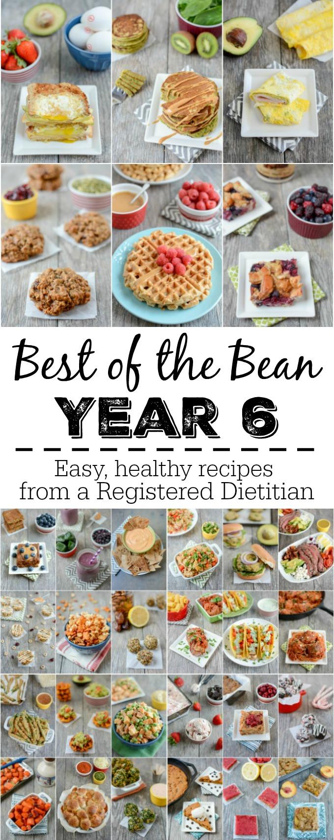 A year of healthy recipes from a Registered Dietitian.