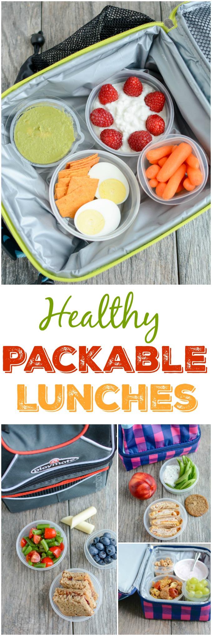 Three tips for assembling Healthy Packable Lunches For Kids that are quick and satisfying to help fuel kids through their busy afternoons!