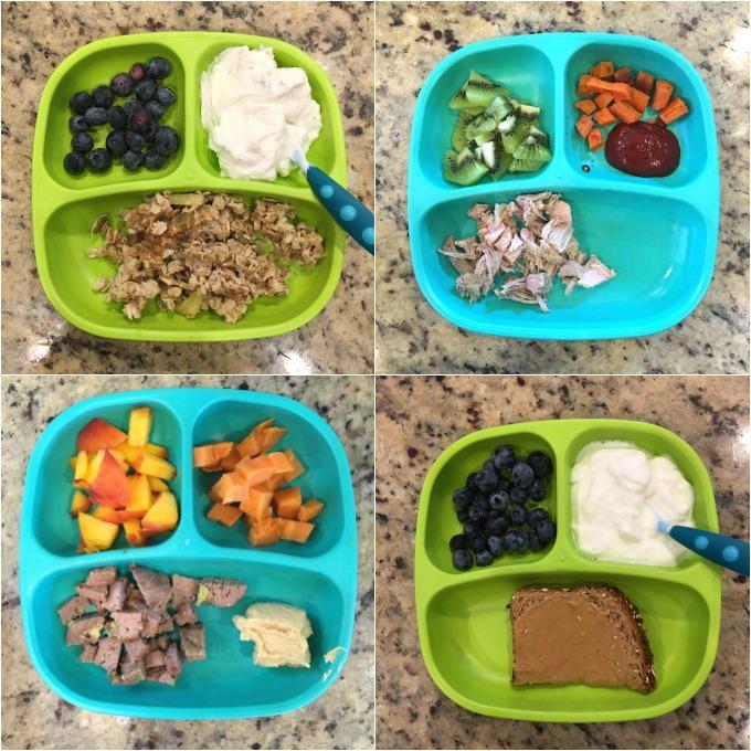 Here are 28 Easy Toddler Meal Ideas from a Registered Dietitian mom. They're quick, healthy and great for lunch or dinner.