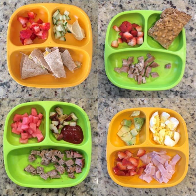 Here are 28 Easy Toddler Meal Ideas from a Registered Dietitian mom. They're quick, healthy and great for lunch or dinner.