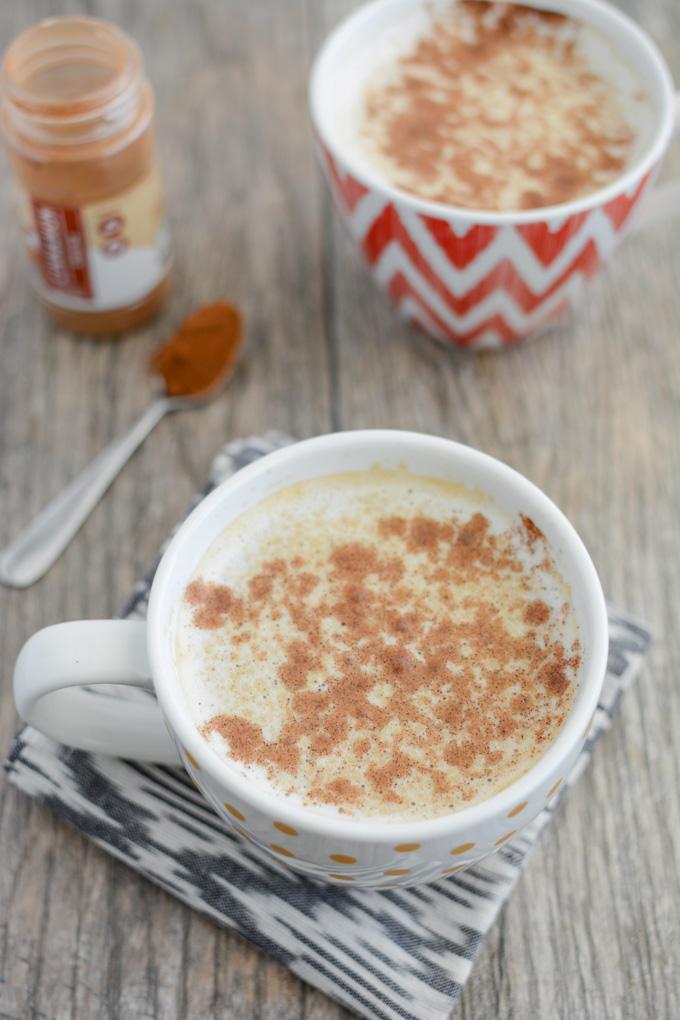 Change up your coffee routine with this Maple Cinnamon Latte. It's easy to make at home and the perfect drink to pair with breakfast on a cool morning. 