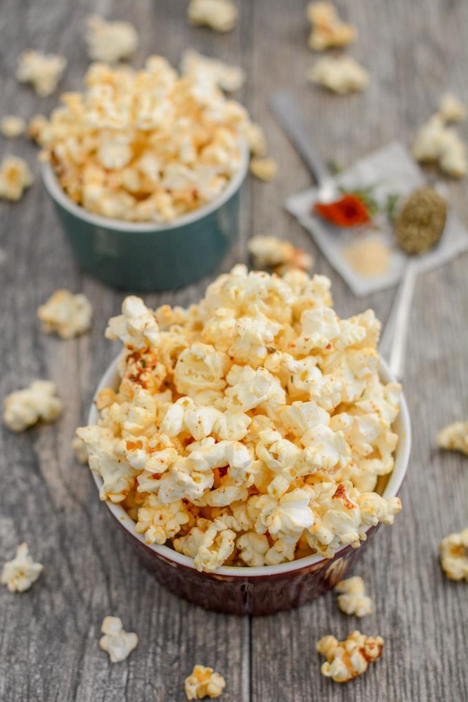 This recipe for Spicy Ranch Popcorn is a helpful snack to keep on hand if you’re trying to quit smoking and an urge to smoke strikes! Stash some at work or in your purse to get you through a long afternoon!