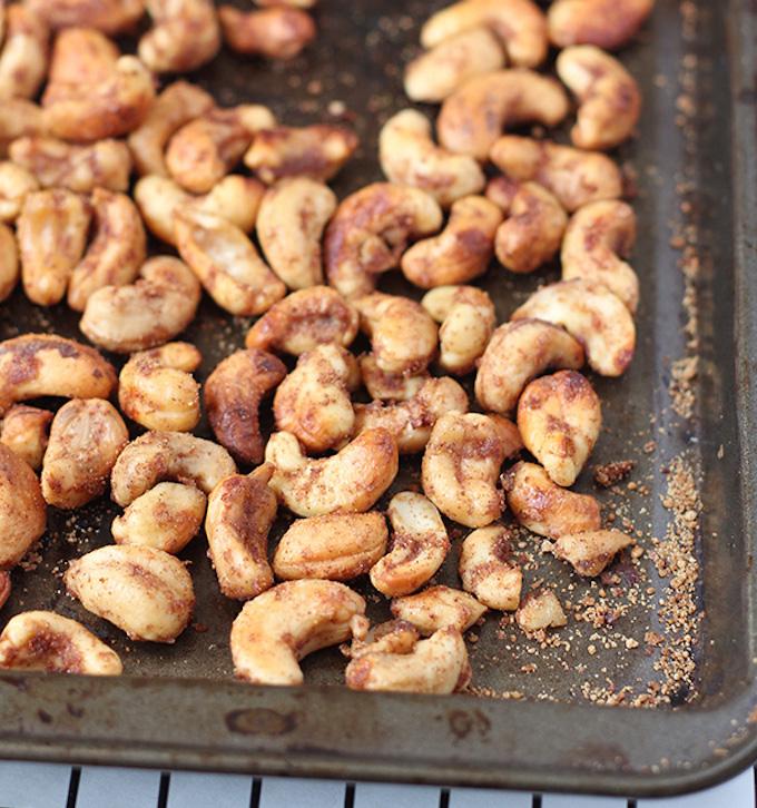 apple cinnamon roasted cashews