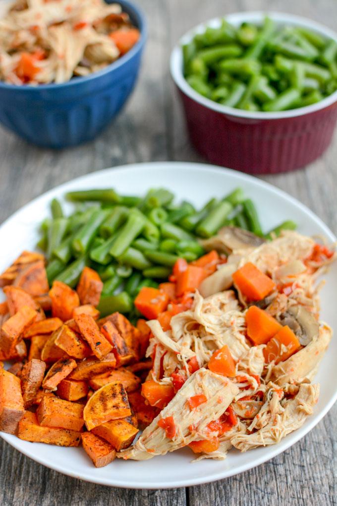 This Instant Pot Asian Chicken can also be made in a slow cooker. It's full of flavor and easy to make. A healthy dinner the whole family will love!