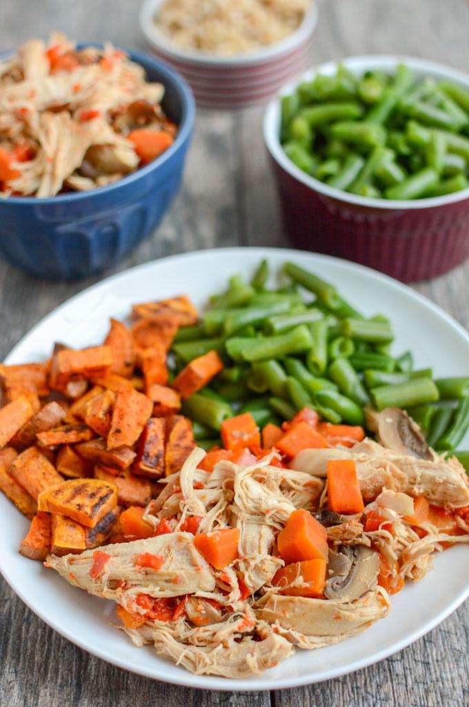 This Instant Pot Asian Chicken can also be made in a slow cooker. It's full of flavor and easy to make. A healthy dinner the whole family will love!